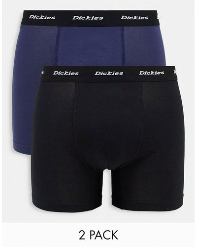 Dickies – 2er-pack unterhosen - Blau