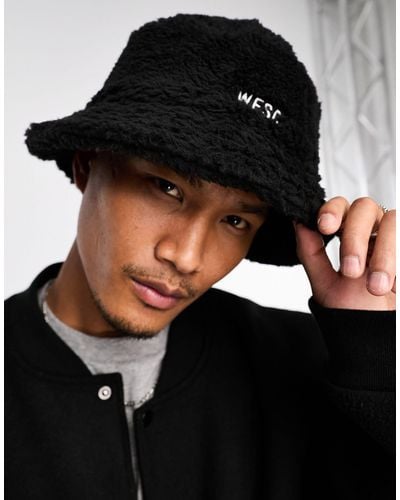 Wesc Sherpa Bucket Hat - Black