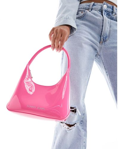 Tommy Hilfiger Essential Patent Shoulder Bag - Pink