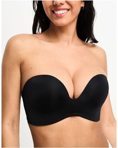 WONDERBRA ULTIMATE BACKLESS Black - Free delivery  Spartoo NET ! -  Underwear Underwire bras Women USD/$48.80