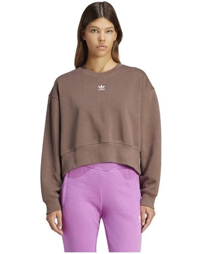 adidas Originals – essentials – sweatshirt - Lila