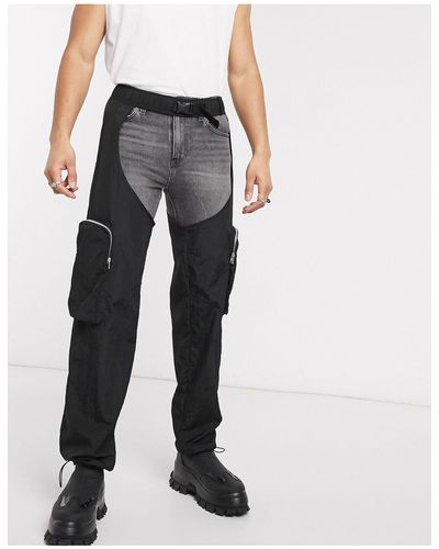 ASOS Chaps With Cargo Pockets - Black