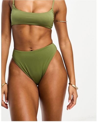 AsYou Clean Highwaist Bikini Bottom - Green