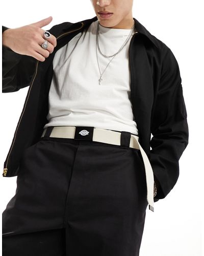 Dickies Orcutt - ceinture à clip - crème - Noir