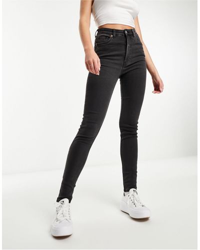 Monki Oki Skinny Jeans - Black