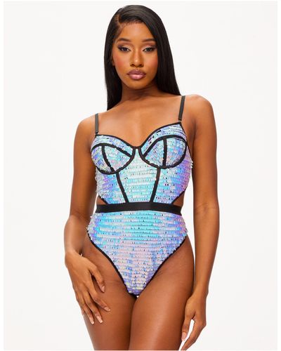 Ann Summers Hold Me Tight Festival Body - Blue