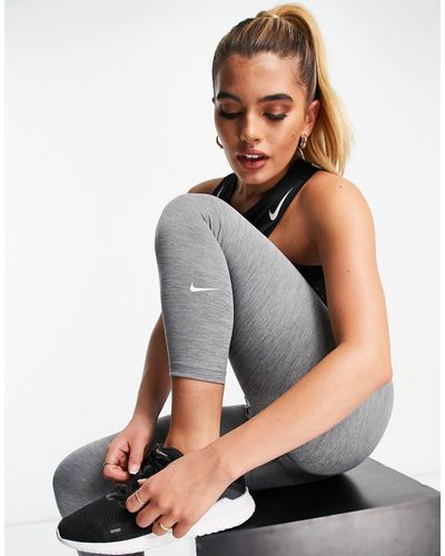 Nike One Dri-fit Cropped leggings - Gray