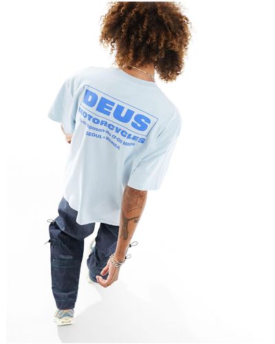 Deus Ex Machina Seoul Rhythm T-shirt - Blue