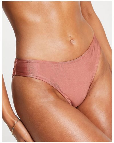 NA-KD – sportliche bikinihose - Pink