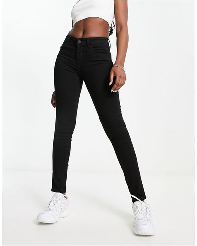 Wrangler Skinny Jeans - Zwart
