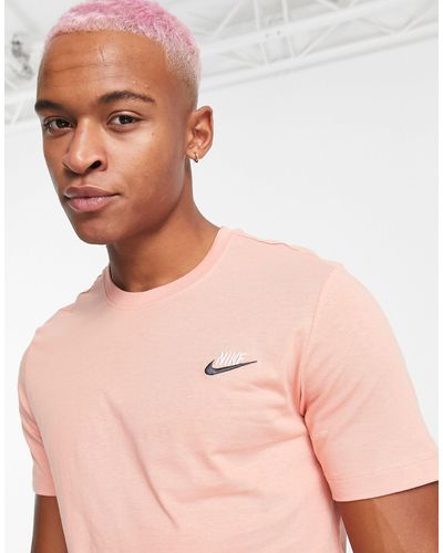 Nike – club – t-shirt - Pink