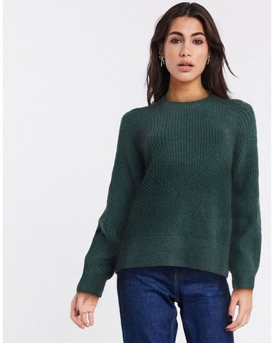Weekday Delina - Sweater - Groen