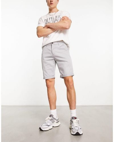 Le Breve Chino Shorts - White