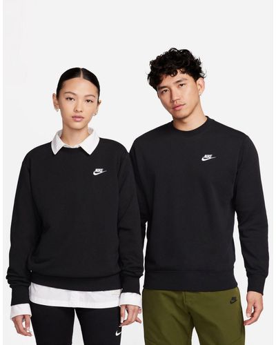 Nike – club – unisex-sweatshirt - Schwarz