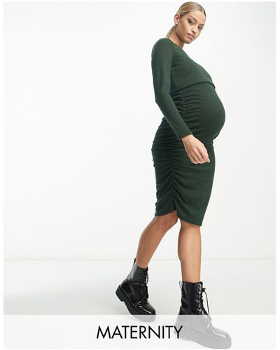 Mama.licious Maternity - vestito midi - Verde