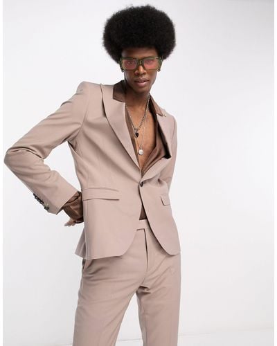 Twisted Tailor Buscot Suit Jacket - Natural