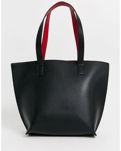 Truffle Collection Large Tote Bag - Black