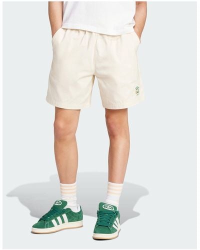 adidas Originals Leisure League Shorts - White