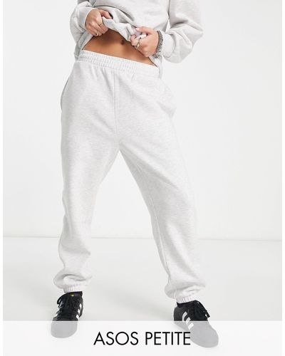 ASOS Asos Design Petite Ultimate jogger Co-ord - White