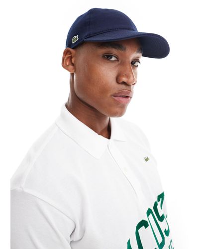 Lacoste – baseballkappe mit logo - Weiß