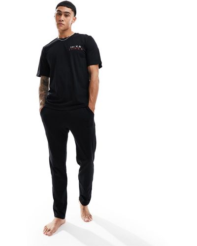 Jack & Jones Ensemble loungewear à logo - Noir