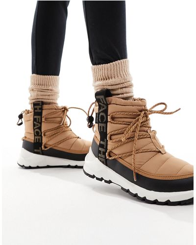 The North Face Thermoball Lace Up Boots - Black