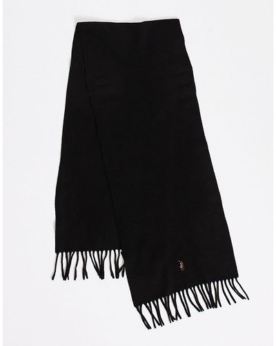 Polo Ralph Lauren Wollen Sjaal - Zwart