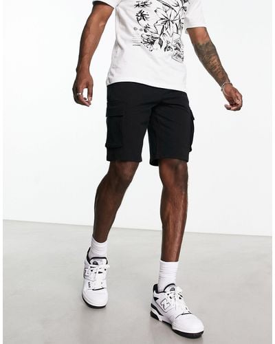 Only & Sons Jersey Cargo Short - Black