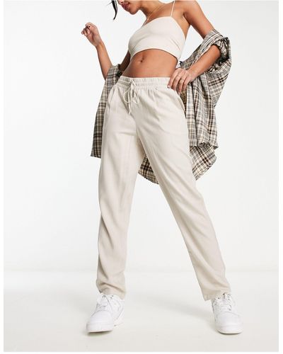 Vero Moda Pantaloni affusolati - Neutro