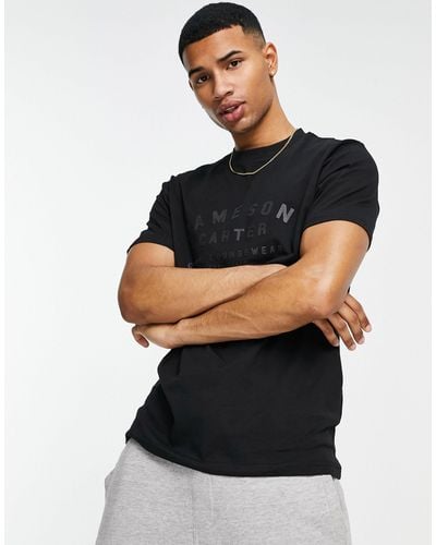 Jameson Carter Cody - T-shirt - Zwart