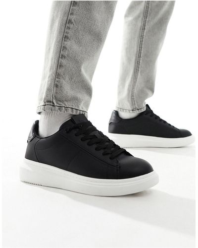 Pull&Bear Chunky Trainer - Black