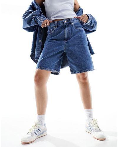 Cotton On Cotton On Mom Shorts - Blue
