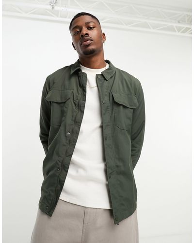 French Connection Utility Tech Shirt - Green