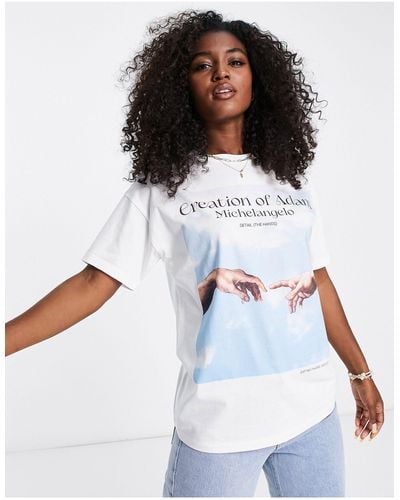T-shirt Pull&Bear da donna | Sconto online fino al 70% | Lyst