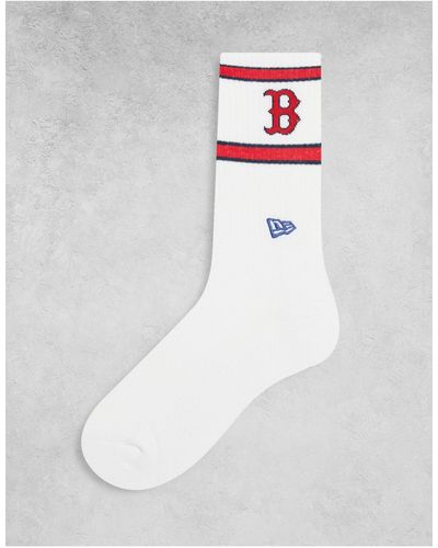 KTZ Boston Red Sox Premium Socks - White