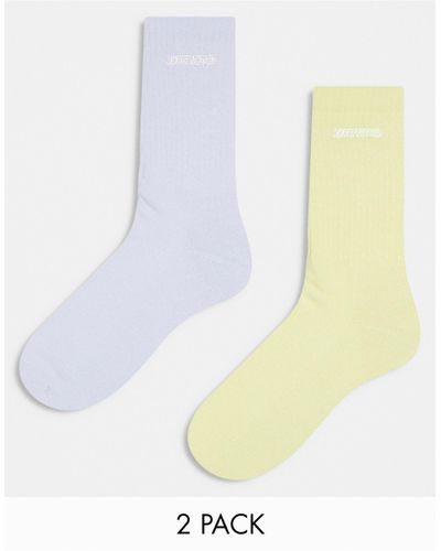 Dickies Two Pack New Carlyss Crew Socks - White