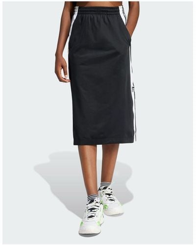 adidas Originals Adibreak Skirt With Snap Detail - Black