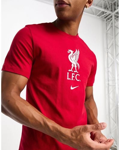 Nike Football Liverpool F.c. - Crest - T-shirt - Rood