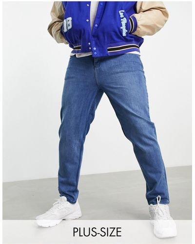 Bolongaro Trevor Plus - Toelopende Jeans - Blauw