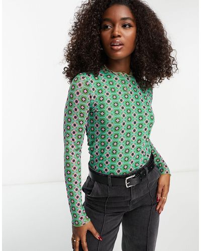 Camisetas y tops de manga larga Hollister de mujer | Rebajas en línea, hasta el % de descuento | Lyst