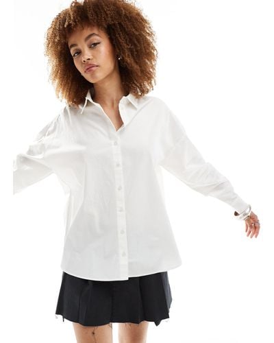 SELECTED Classic Button Down Shirt - White