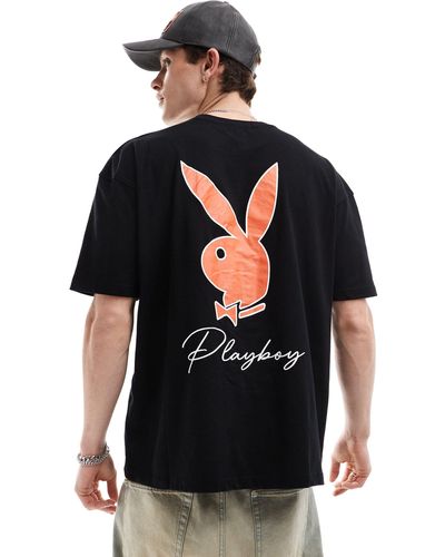 Mennace X Playboy T-shirt - Black