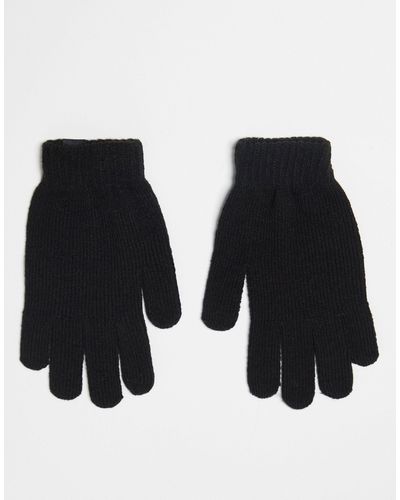 Jack & Jones Gloves With Touch Screen Fingertips - Black