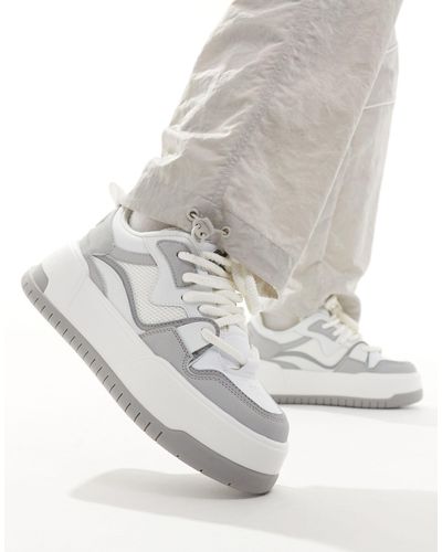 ASOS Chunky sneakers chiaro - Bianco