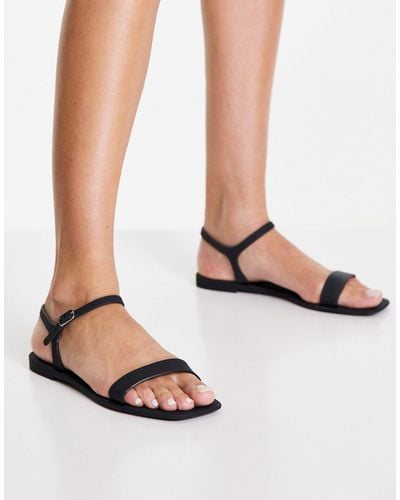 Truffle Collection Jelly Sandals - Black