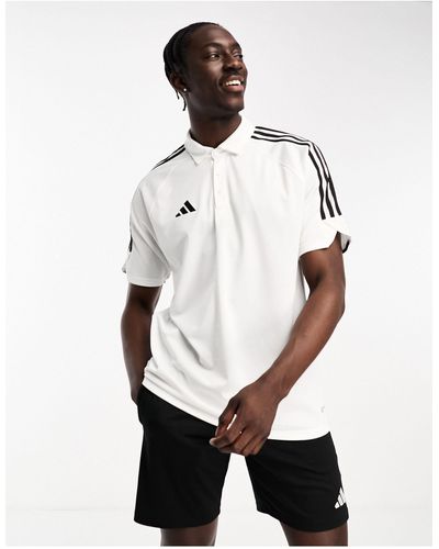adidas Originals Adidas football – tiro – polohemd - Weiß