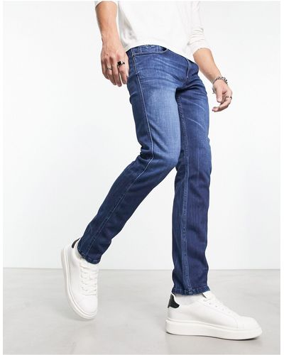 Replay – schmal geschnittene jeans - Blau