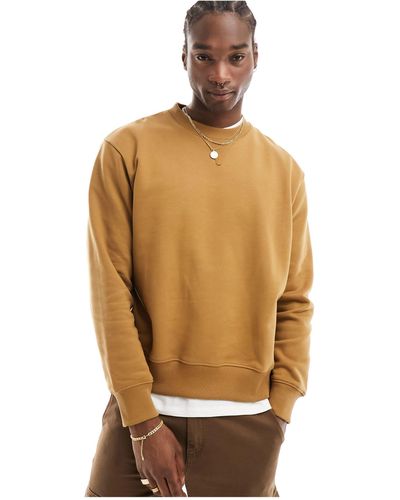 ASOS – schweres oversized-sweatshirt - Mehrfarbig