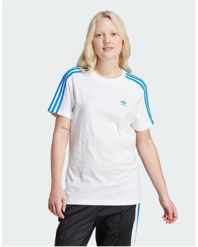 adidas Originals Adidas Adibreak Back Print T-shirt - White