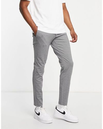 Only & Sons Slim Tapered Fit Trousers - Grey